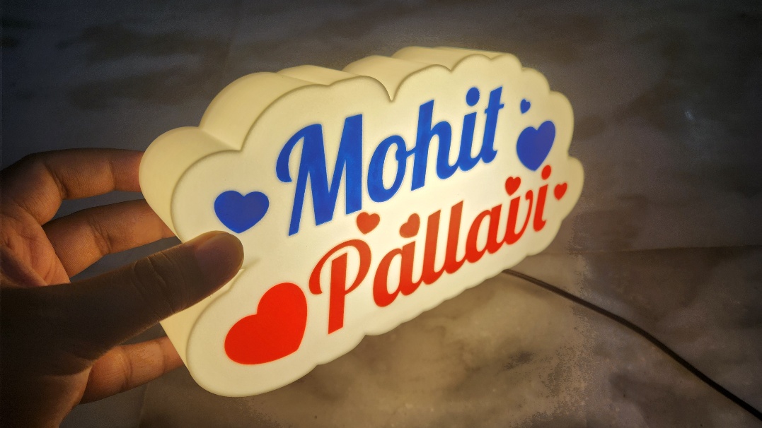 Branded illuminated light box