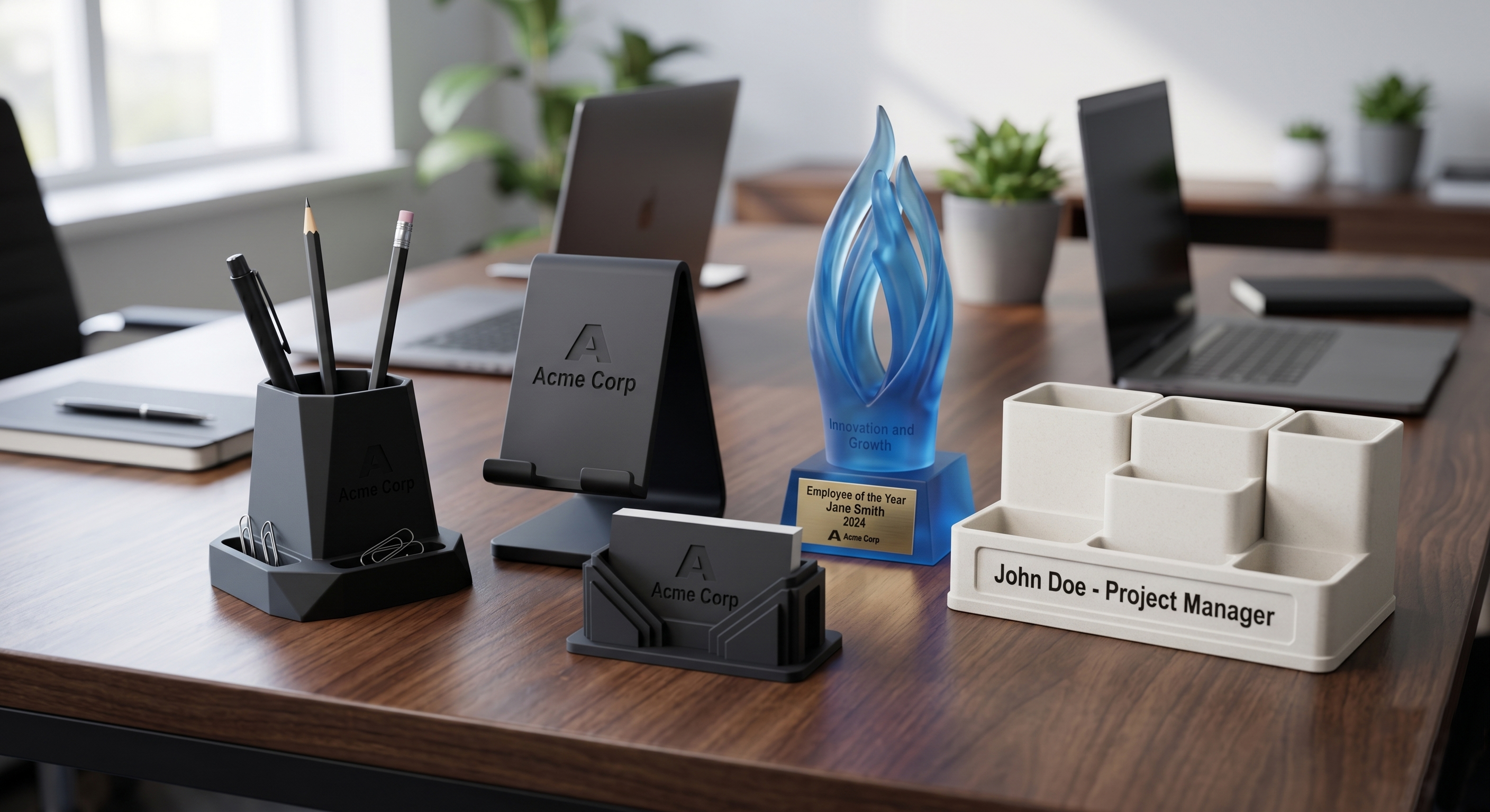 Custom corporate gift concept